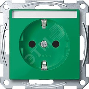 МЕХ. РОЗ. SСHUKO C ПОЛЕМ Д/НАДПИСИ ЗЕЛЕН - Schneider Electric