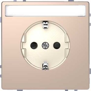 D-Life РОЗЕТКА 16А с з/к и полем для надписи, ШАМП - Schneider Electric