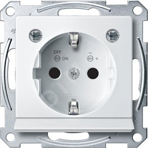МЕХ.РОЗ.SCHUKO С МОД.СВЕТОД.ПОДСВ.БЕЛ | MTN2304-0319 | Schneider Electric - Schneider Electric