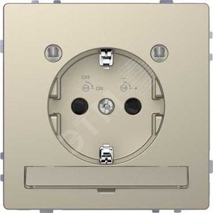Розетка D-Life 16А с заземляющим контактом и LED  модуле мсахара SD - Schneider Electric
