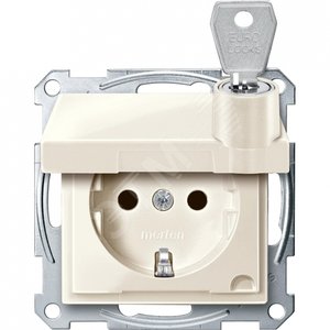 МЕХ.РОЗ.SCHUKO С КР.ЗАПИР.РАЗЛИ.ЗАМ.БЕЖ | MTN2315-0344 | Schneider Electric - Schneider Electric