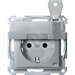 МЕХ.РОЗ.SCHUKO С КР.ЗАПИР.РАЗЛИ.ЗАМ.АЛЮМ | MTN2315-0460 | Schneider Electric