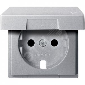 ЦЕНТР.ПЛАТА С КР.Д/МЕХ.РОЗ.SCHUKO АЛЮМ | MTN2340-0460 | Schneider Electric - Schneider Electric