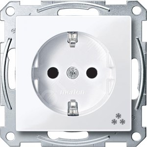 Механизм розетки Schuko с символом Морозильная камера белый - Schneider Electric