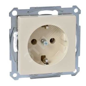 Механизм розетки безшторок с заземляющим контактом (MTN2401-0344) - Schneider Electric