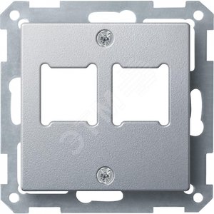 ЦЕНТР.ПЛАТА Д/РОЗ.RJ 11/RJ 45 2ПОС. АЛЮМ | MTN291260 | Schneider Electric - Schneider Electric