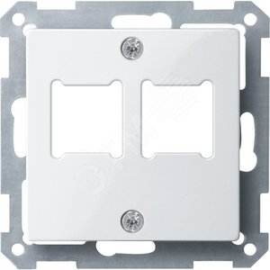 ЦЕНТР.ПЛАТА ДЛЯ РОЗ.RJ11/RJ45,2 ПОС.БЕЛ | MTN291619 | Schneider Electric - Schneider Electric