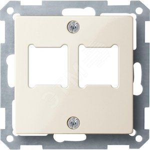 ЦЕНТР.ПЛАТА ДЛЯ РОЗ.RJ11/RJ45,2 ПОС.БЕЖ | MTN291644 | Schneider Electric