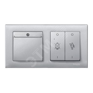 ЦЕНТР.ПЛАТА Д/КАРТОЧНОГО ВЫКЛ-ЛЯ, АЛЮМИНИЙ | MTN315460 | Schneider Electric - Schneider Electric