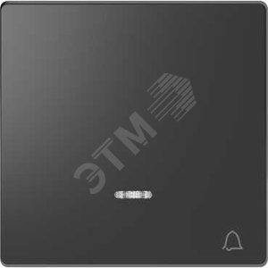Клавиша D-Life с линзой для LED модуля символ: звонок антрацит SD (MTN3325-6034) - Schneider Electric