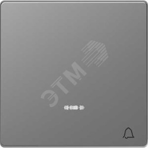 D-Life КЛАВИША с линзой для LED модуля, сим. звонок, НЕРЖ. СТАЛЬ , SD | MTN3325-6036 | Schneider Electric