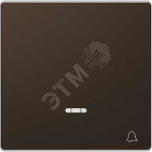 D-Life КЛАВИША с линзой для LED модуля, сим. звонок, МОККО , SD | MTN3325-6052 | Schneider Electric