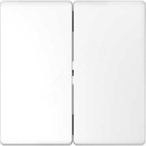 Клавиша двойная D-Life белый лотос SD (MTN3400-6035) - Schneider Electric