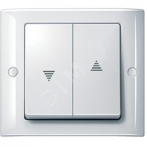 Клавиша выключателя для рольставень белый (MTN343419) - Schneider Electric