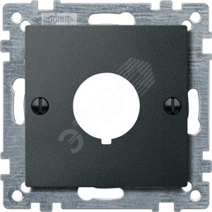 ЦЕНТР. ПЛАТА КОМАНДНЫХ УСТРОЙСТВ, SYSTEM M, ЦВЕТ АНТРАЦИТ | MTN393914 | Schneider Electric