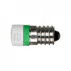 Лампа светодиодная 24В AC зеленый