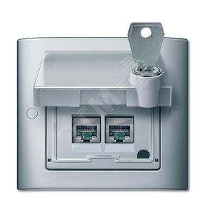Aquades Рамка х1 IP44, алюм. - Schneider Electric