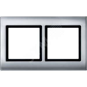 Aquades Рамка х2 IP44, алюм. - Schneider Electric