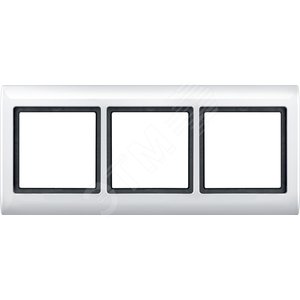 РАМКА Х3 ПОСТА, БЕЛЫЙ, AQUADESIGN | MTN400319 | Schneider Electric - Schneider Electric