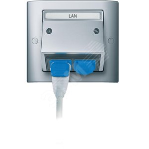 Рамка 1 пост AQUADESIGN с винтовым креплением алюминий (MTN401160) - Schneider Electric