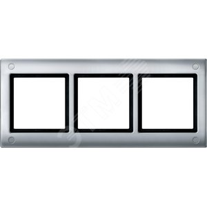 РАМКА AQUADESIGN С ВИНТ.КРЕПЛ.3ПОС.АЛЮМ - Schneider Electric