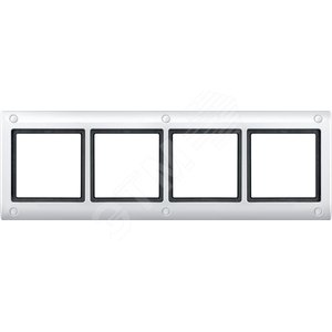 РАМКА AQUADESIGN С ВИНТ.КРЕПЛ.4ПОС.БЕЛ - Schneider Electric