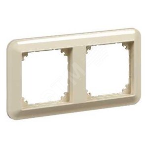 M-Trend Рамка 2 поста бежевая (MTN4020-1244) - Schneider Electric