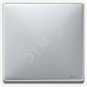 Sys D Клавиша 1шт IP44 алюминий - Schneider Electric