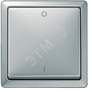 Sys D Клавиша 1шт с символом 0/1 сталь - Schneider Electric