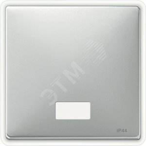 Sys D Клавиша 1шт с индикацией IP44 сталь - Schneider Electric