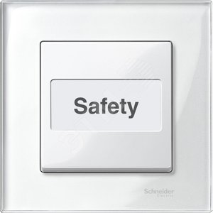 КЛАВИША С ПОЛЕМ Д/НАДПИСИ БЕЛЫЙ - Schneider Electric