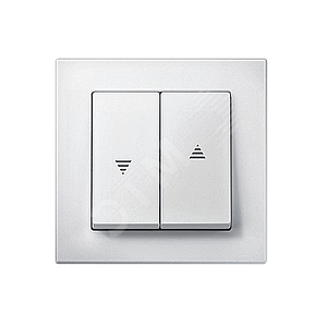 КЛАВИША Х2 ДЛЯ ЖАЛЮЗИ И КНОП., БЕЛЫЙ БЛЕСТЯЩИЙ | MTN432419 | Schneider Electric