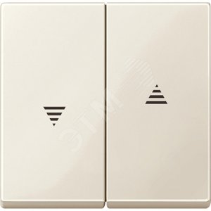 КЛАВИША X2 ДЛЯ РОЛЬСТАВНЕЙ, БЕЖЕВЫЙ - Schneider Electric