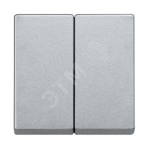 КЛАВИША X2, АЛЮМИНИЙ | MTN433560 | Schneider Electric - Schneider Electric