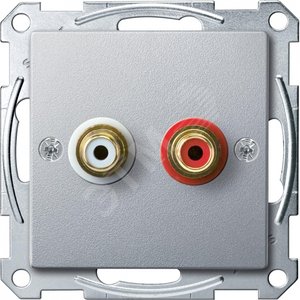 МЕХАНИЗМ АУДИО РОЗЕТКИ АЛЮМИНИЙ - Schneider Electric
