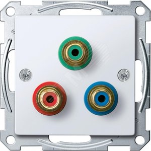 Механизм розетки компонентного видеосигнала белый - Schneider Electric