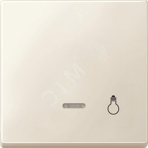 Клавиша с окошком для светоиндикатора СВЕТ бежевый (MTN437944) - Schneider Electric