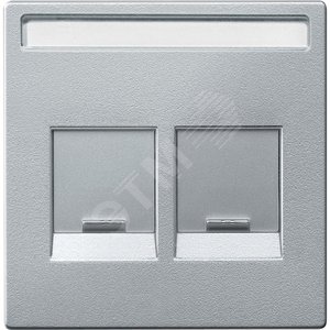 Центральная плата для модулей штепсельных разъемов 2 поста алюминий - Schneider Electric
