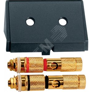 ВСТАВКА С РАЗЪЕМАМИ HIGH-END X2, ЧЕРНЫЙ | MTN464387 | Schneider Electric - Schneider Electric