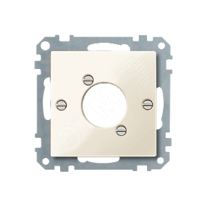Плата центральная для розетки с разъемом XLR бежевая