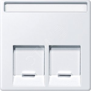 Центральная плата для розеток 2п белый (MTN469925) - Schneider Electric