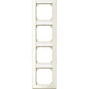 РАМ.4-МЕСТ.С ПОЛ.Д/НАДП.M-SMART ВЕРТ.БЕЖ | MTN470444 | Schneider Electric