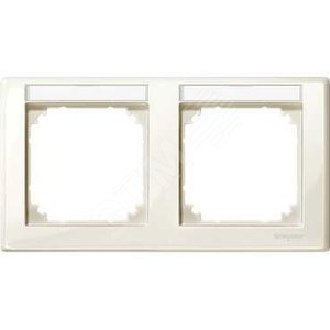 РАМ.2-МЕСТ.С ПОЛ.Д/НАДП.M-SMART ГОР.БЕЖ | MTN471244 | Schneider Electric