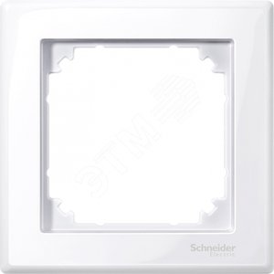РАМКА Х1, АК.БЕЛЫЙ | MTN478125 | Schneider Electric - Schneider Electric