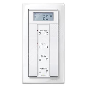 РАМ.2-МЕСТНАЯ M-SMART БЕЗ ПЕРЕГОР.БЕЛ | MTN478819 | Schneider Electric - Schneider Electric