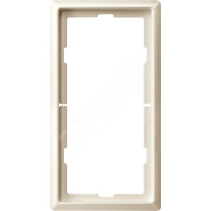 Рамка 2 поста ARTEC без перегородки бежевый (MTN481844) - Schneider Electric