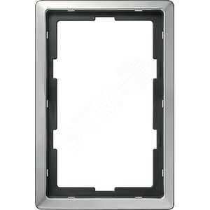 Рамка 1.5 поста сталь - Schneider Electric