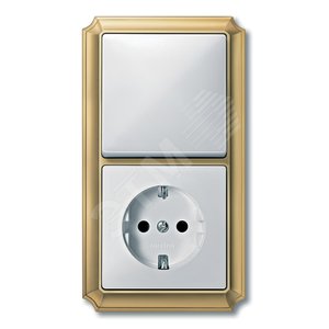 Antik Рамка 2 поста золото (MTN483221) - Schneider Electric