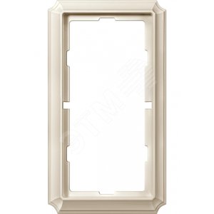 Рамка 2 поста без перегородки ANTIQUE бежевый - Schneider Electric
