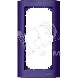 Рамка 2 поста M-ARC без перегородки темно-синий (MTN485878) - Schneider Electric